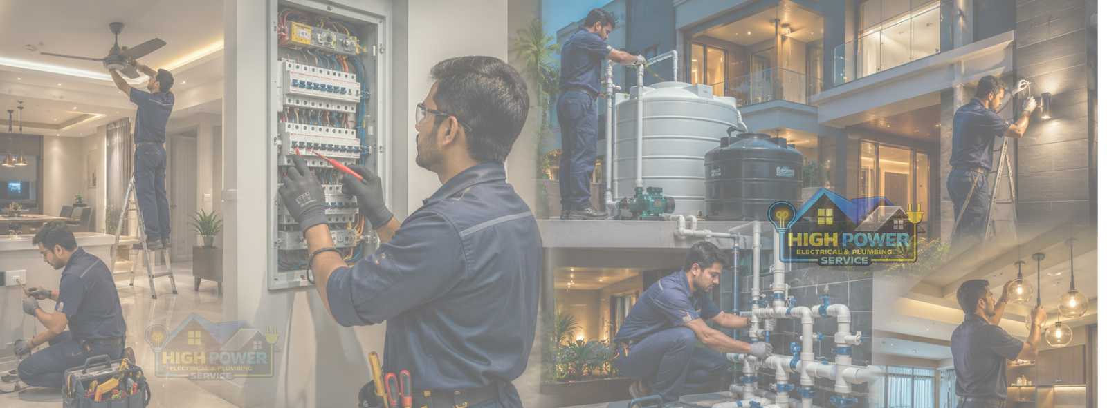 Electrical Panel Board and Plumbing Maintenance Services