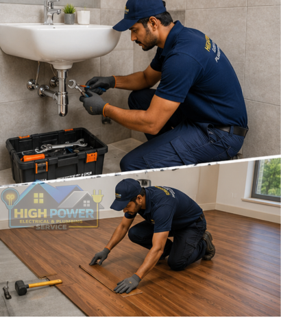 Sink Plumbing and Flooring Services